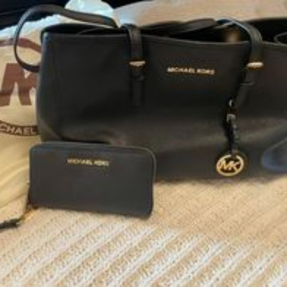 Michael Kors Purse and Wallet with Dustbag